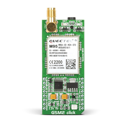 mikroElektronika GSM2 click User manual mikroElektronika GSM2 click User manual