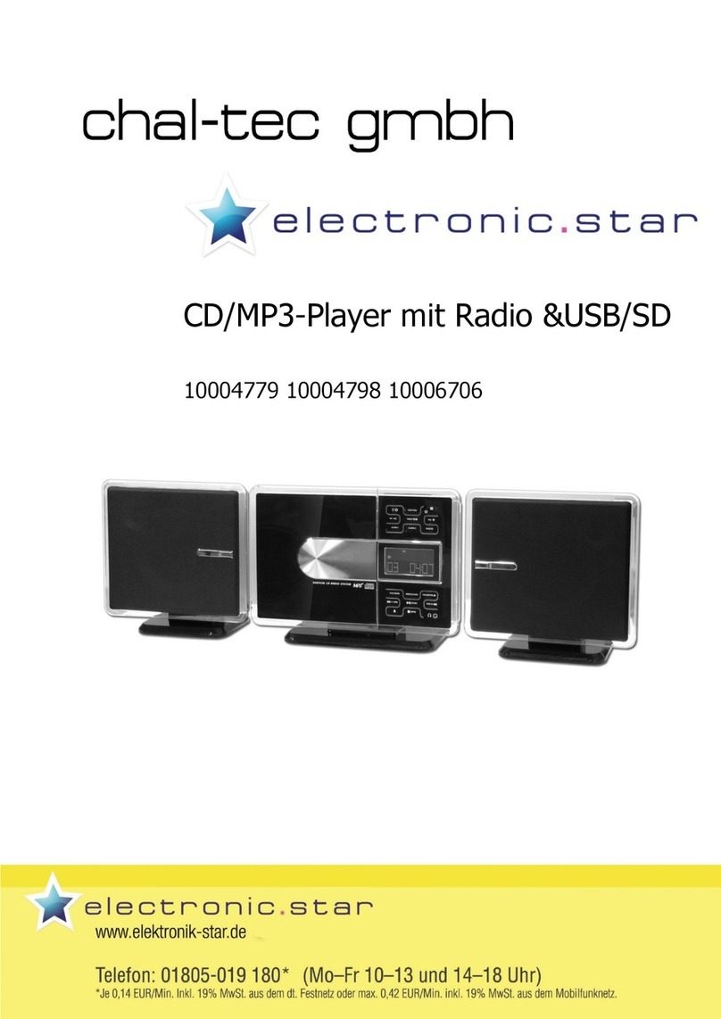 Chal-tec Electronic.star 10004779 manual