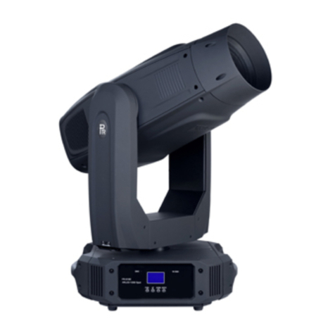 PR Lighting XRLED 1200 SPOT manual