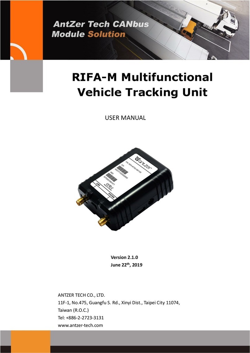 ANTZER TECH CO RIFA-M user manual