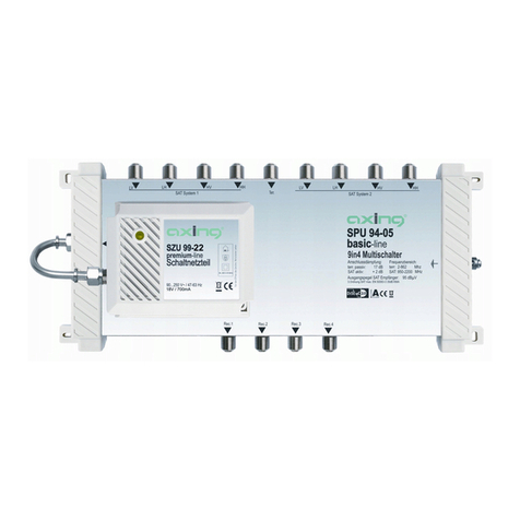 axing basic-line Series User manual