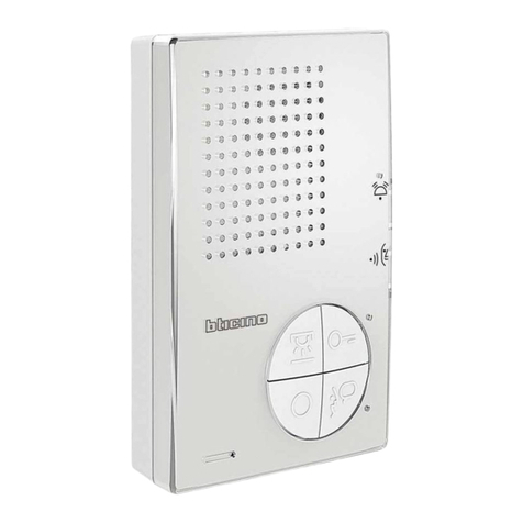 Bticino 344252 manual