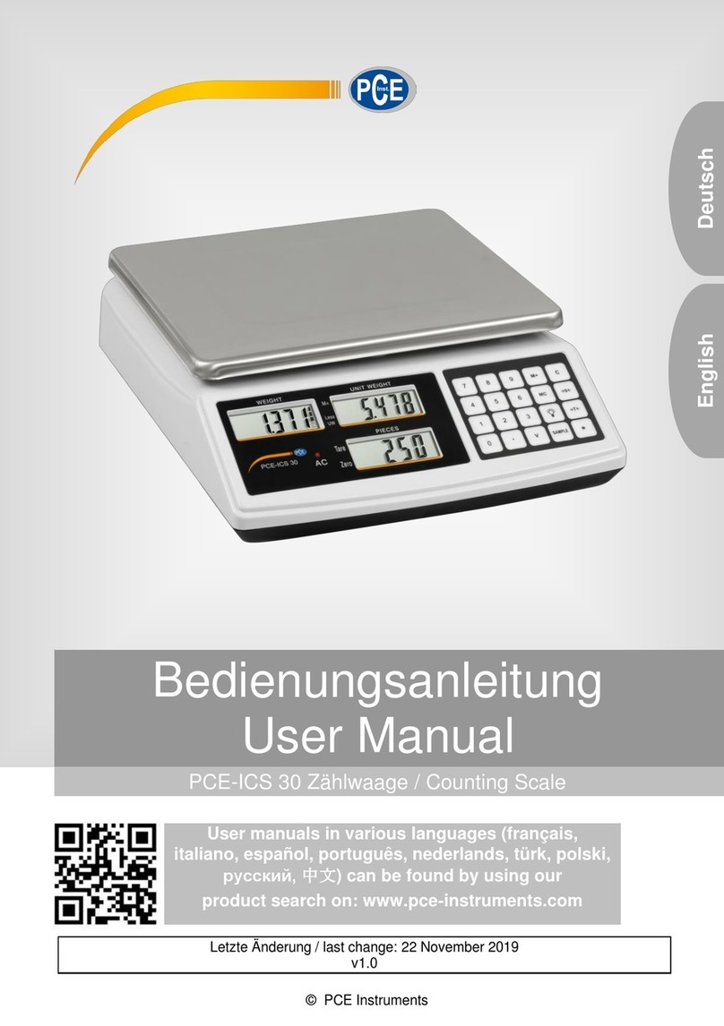 PCE Instruments PCE-ICS 30 User manual