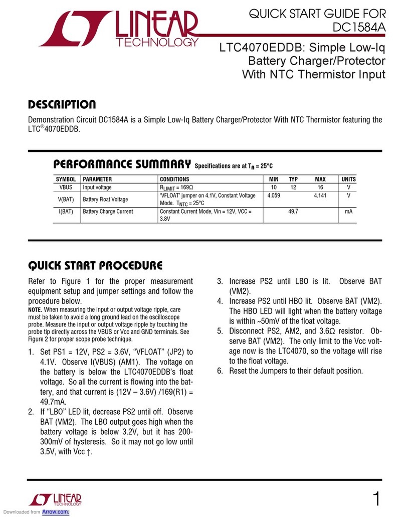 Linear Technology DC1584A User manual