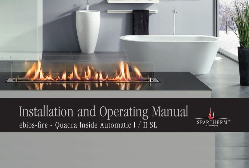 Spartherm Ebios-Fire Quadra Inside Automatic I SL User manual Spartherm Ebios-Fire Quadra Inside Automatic I SL User manual
