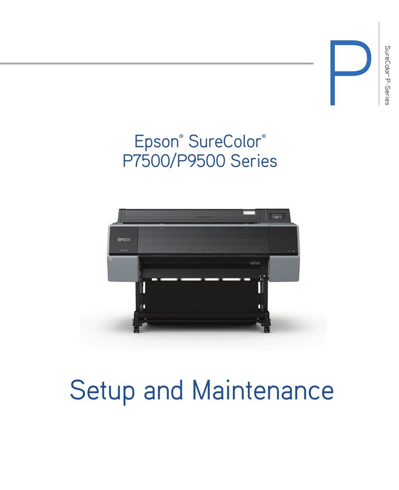 Epson SureColor P-Series Manual Epson SureColor P-Series Manual