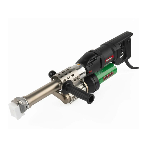 Leister FUSION 3 operating instructions