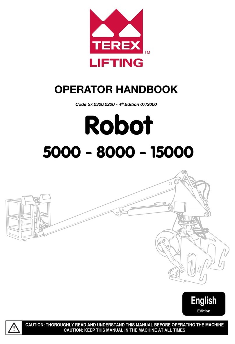 Terex Robot 5000 Service manual