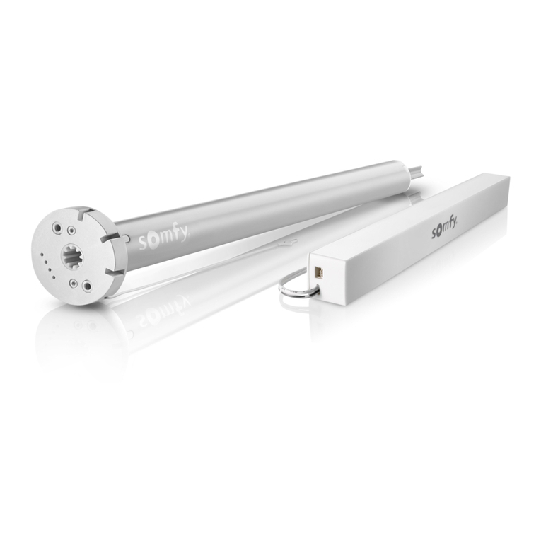SOMFY Roll Up 28 WireFree RTS User manual