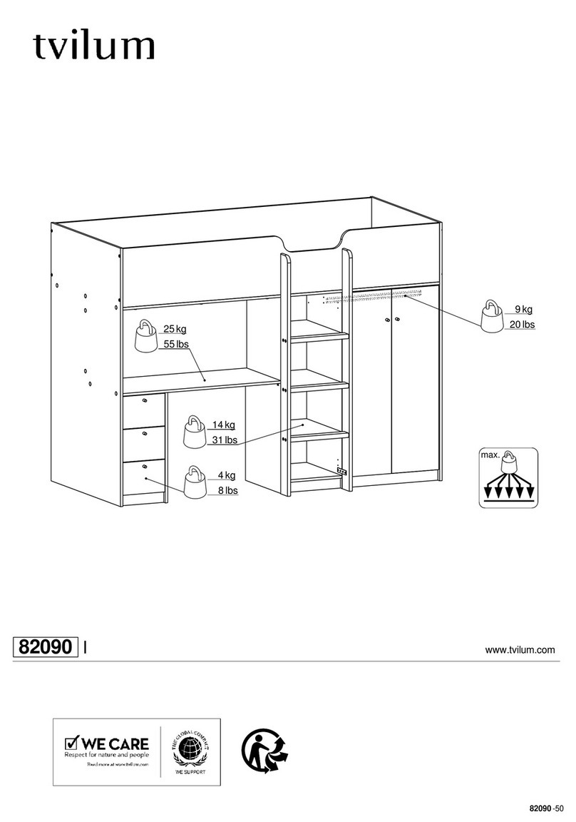 TVILUM 82090 Owner's/assembly manual