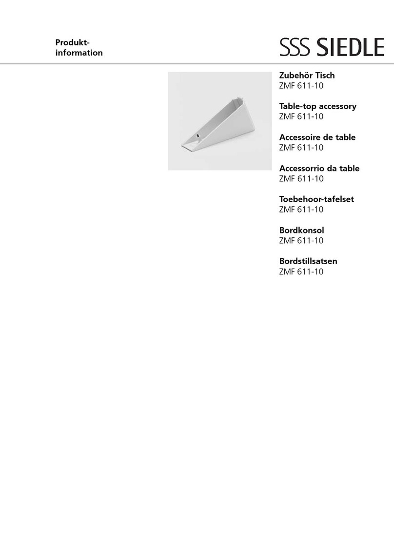 SSS Siedle ZMF 611-10 Product information