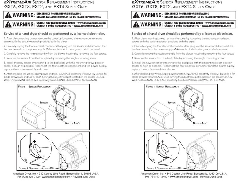 eXtremeAir GXT6 Series Replacement instructions