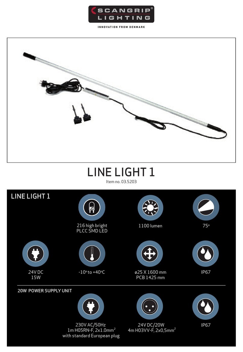 SCANGRIP LINE LIGHT 1 Instruction
