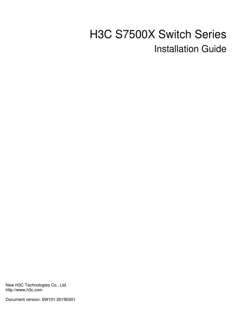 H3C S7500X Series installation guide