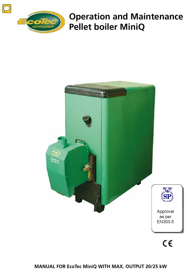 Ecotec MiniQ Operation and maintenance Ecotec MiniQ Operation and maintenance