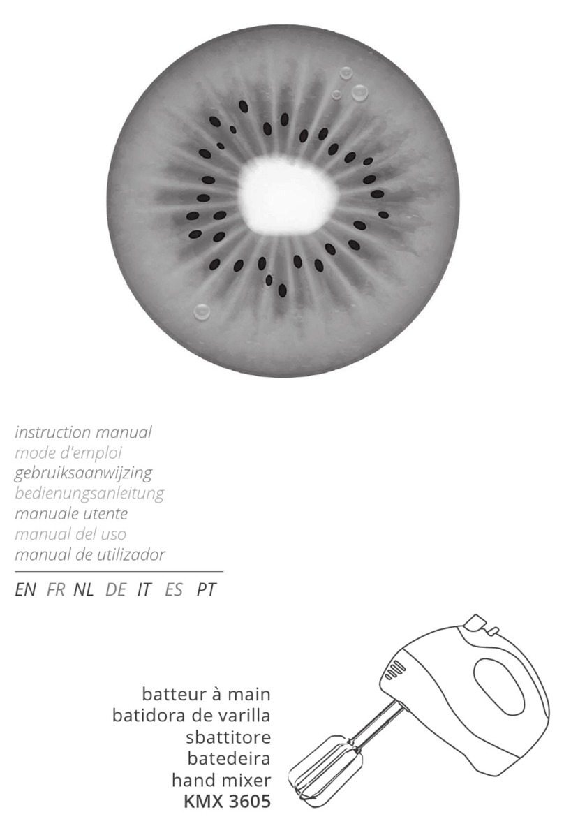 Kiwi KMX 3605 instruction manual