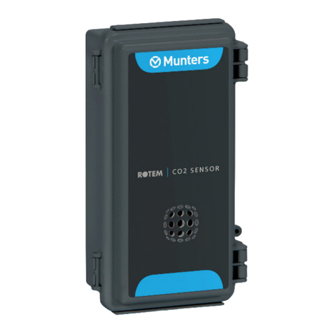 Munters CO2 Sensor Manual for use and maintenance