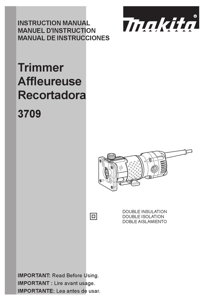 Makita 3709 User manual