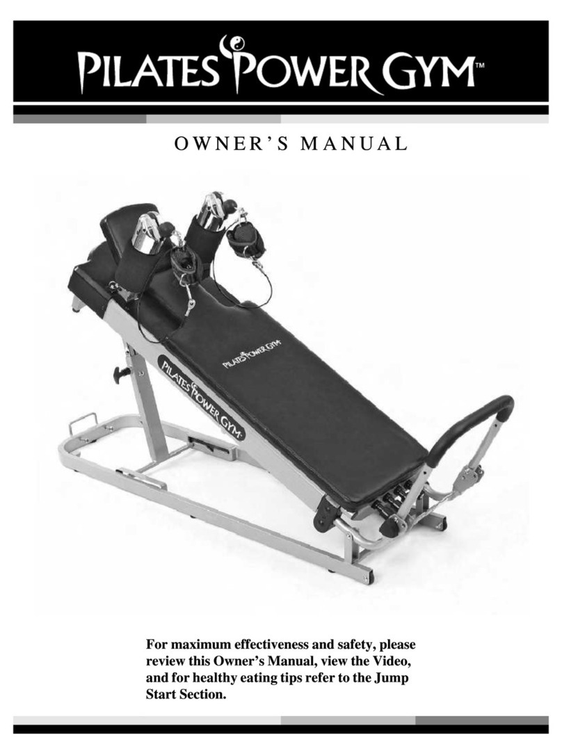 Fitness Quest Pilates Power Gym owner's manual