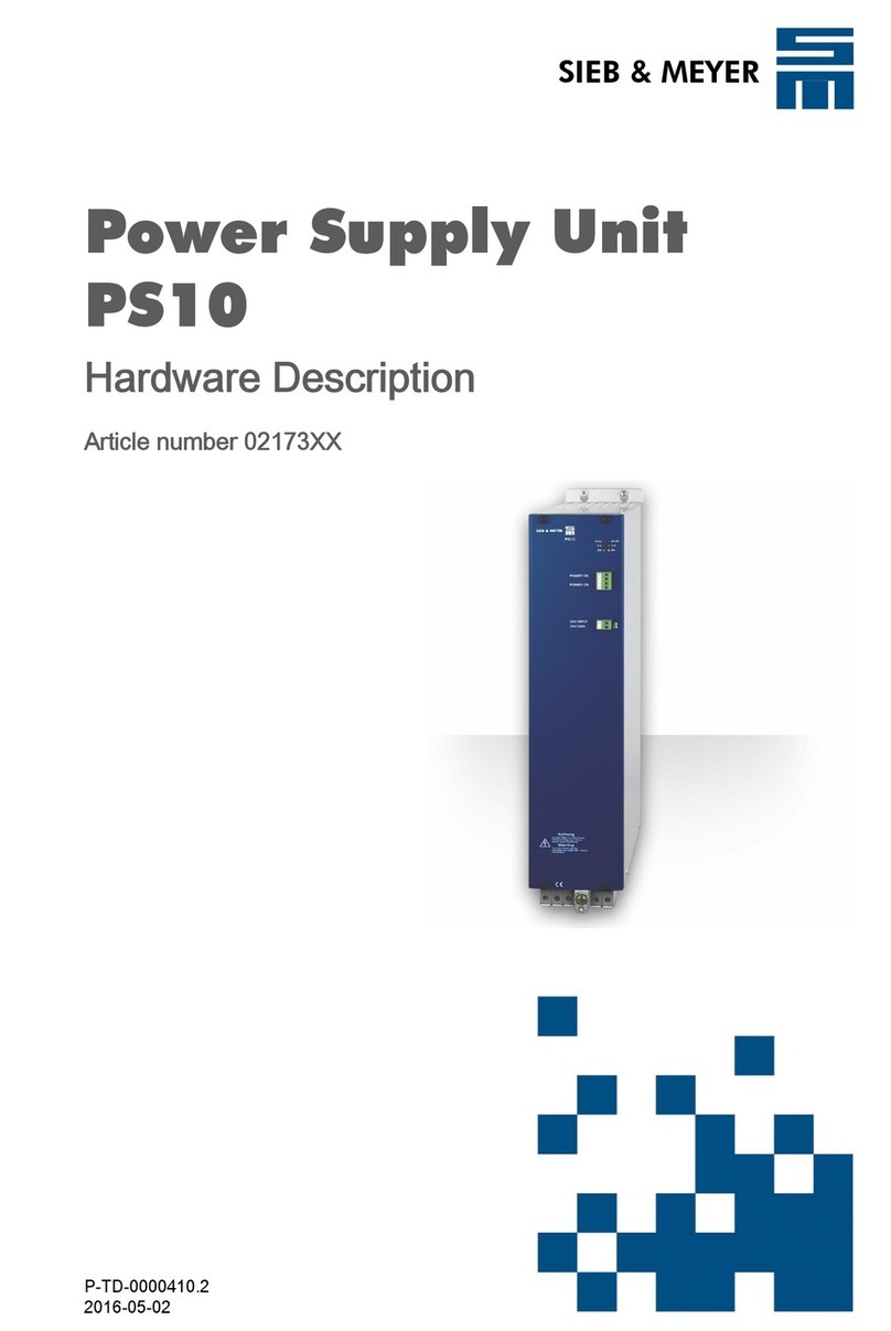 SIEB & MEYER PS10 Hardware description
