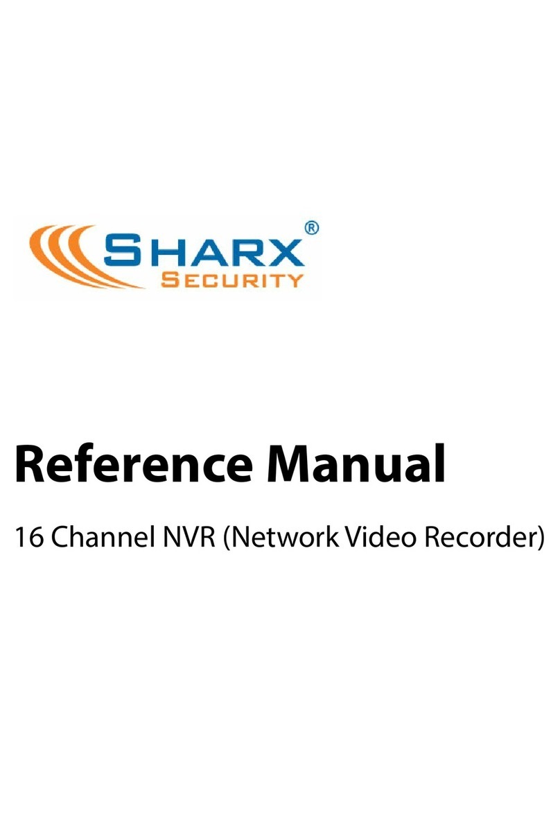 SHARX SECURITY HTNR4560 Reference manual