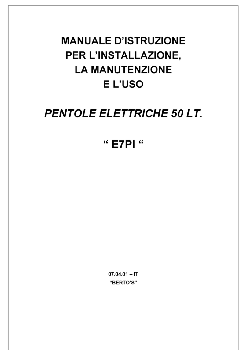 Bertos E7PI instruction manual
