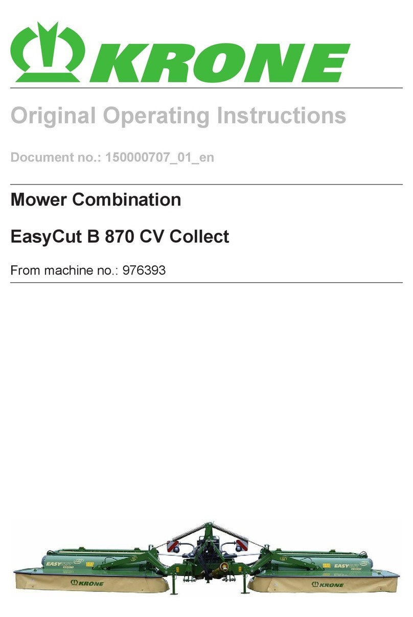 Krone EasyCut B 870 CV Collect Original operating instructions Krone EasyCut B 870 CV Collect Original operating instructions