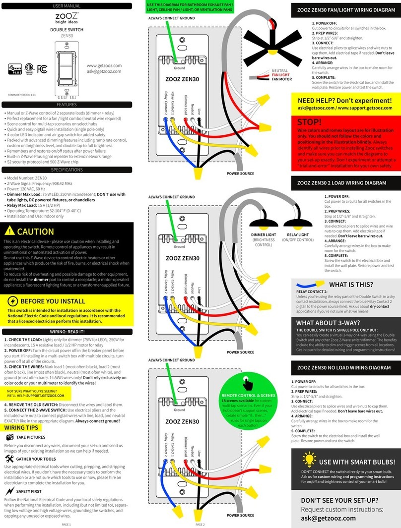 ZooZ ZEN30 Compact User Manual