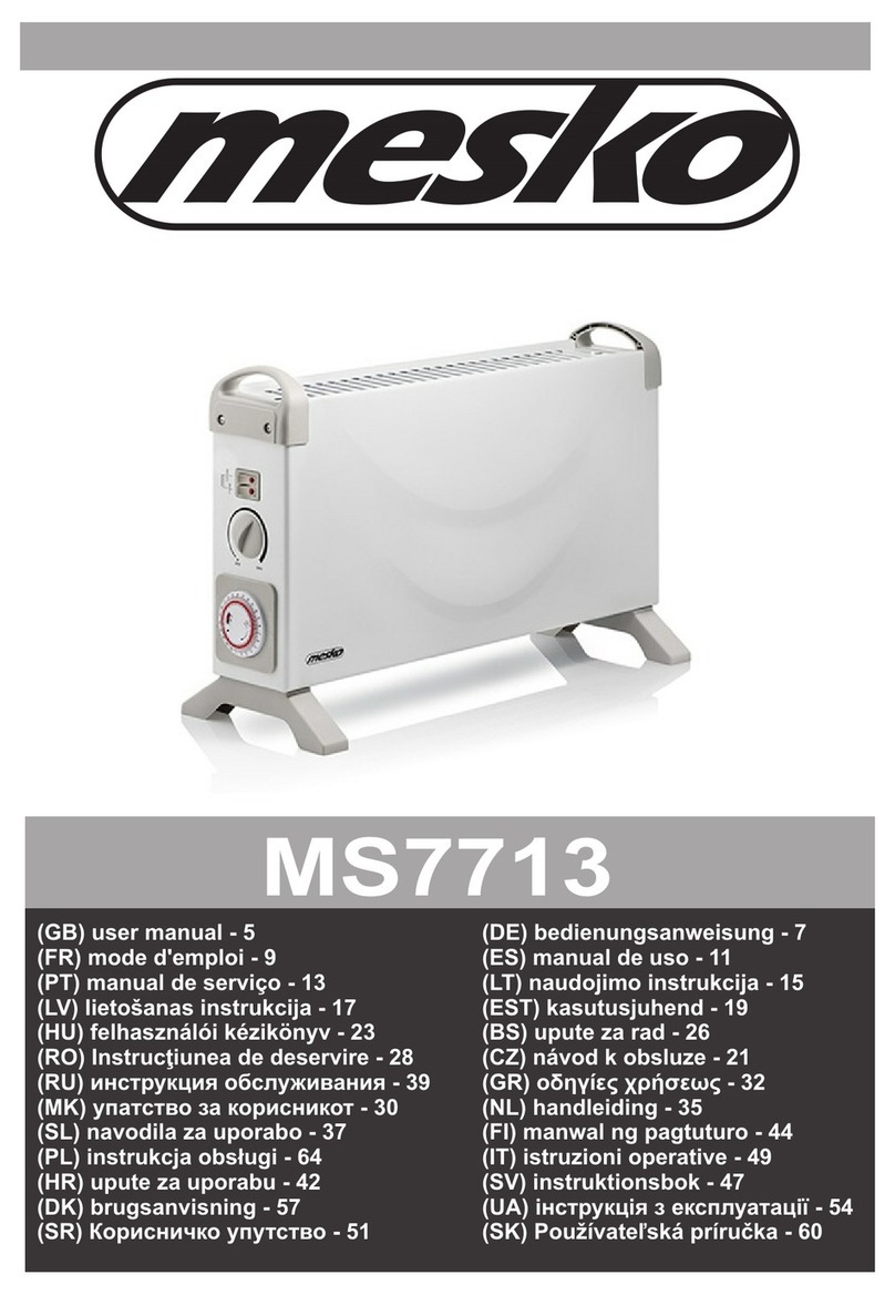 Mesko MS7713 User manual