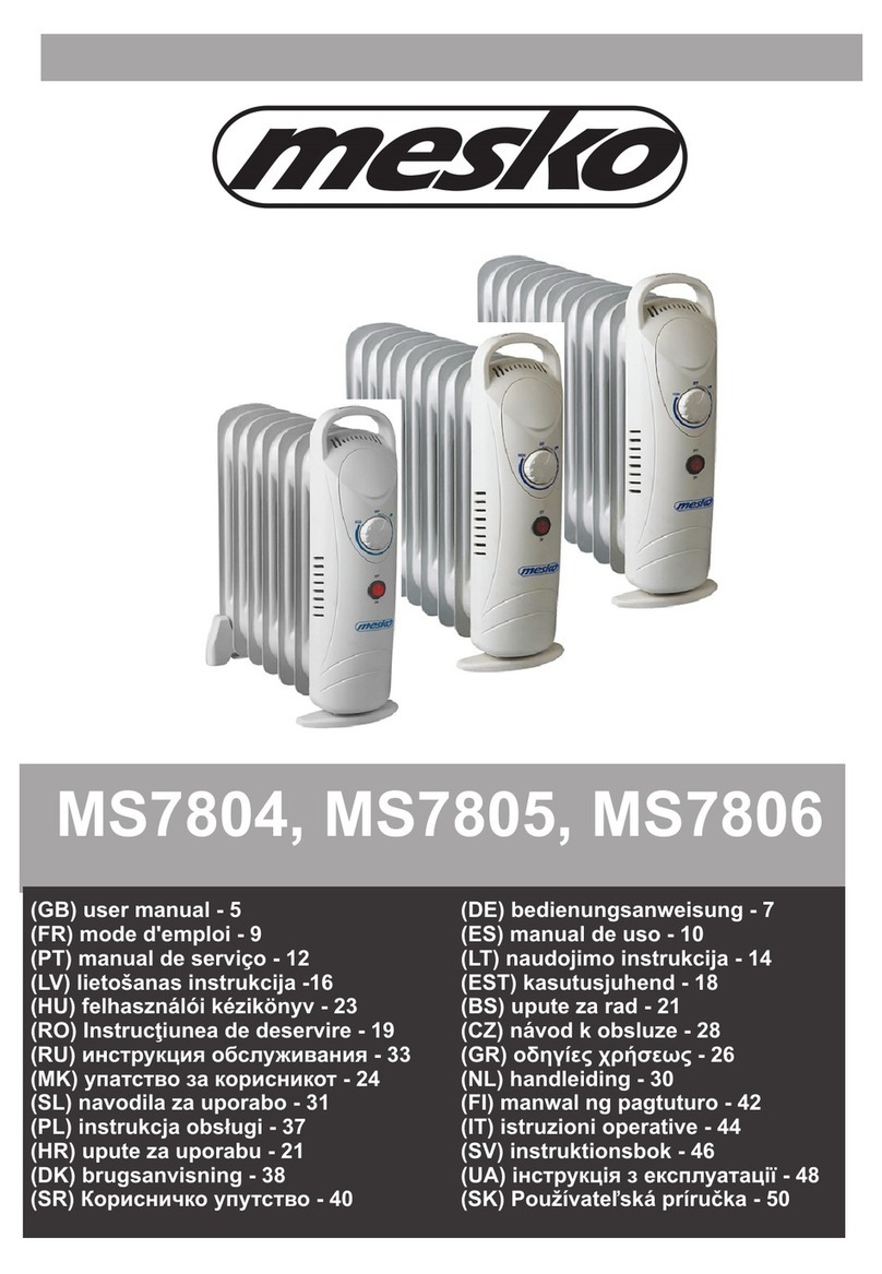 Mesko MS7804 User manual
