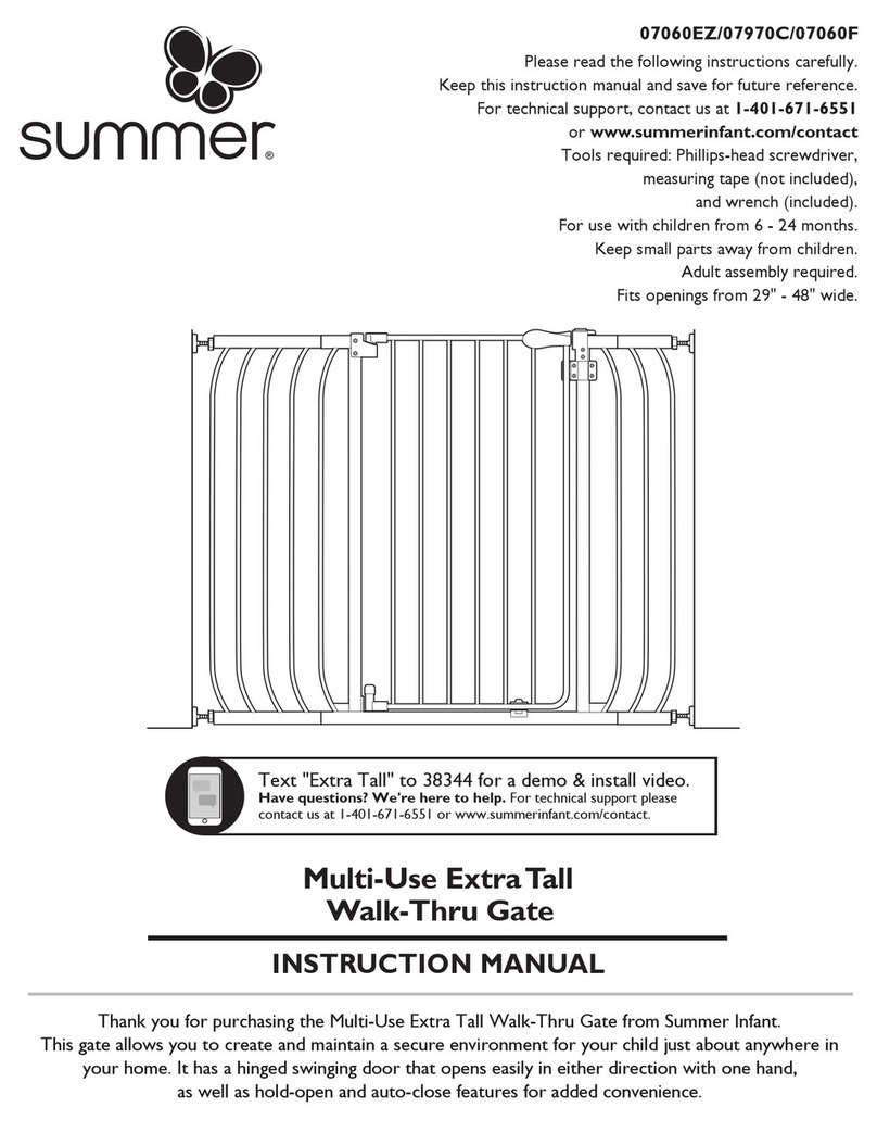 Summer 07970C instruction manual
