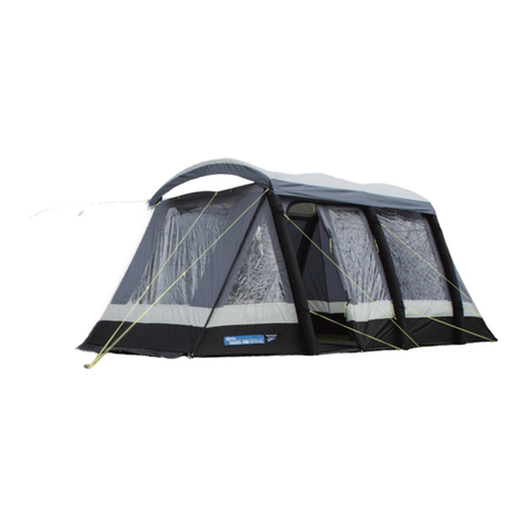 Kampa Travel Pod Maxi AIR Instructions & care manual