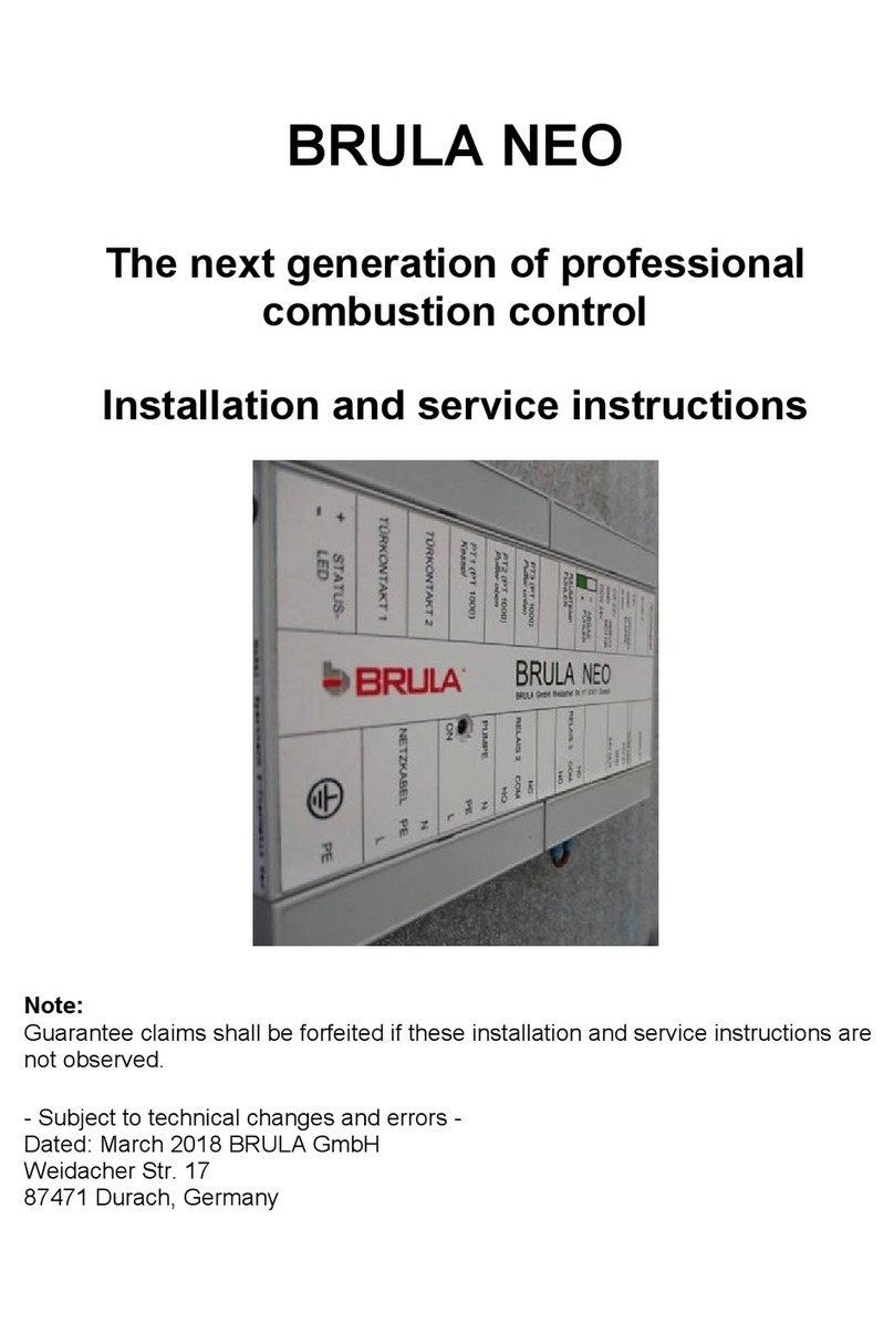 BRULA BRULA NEO Quick guide