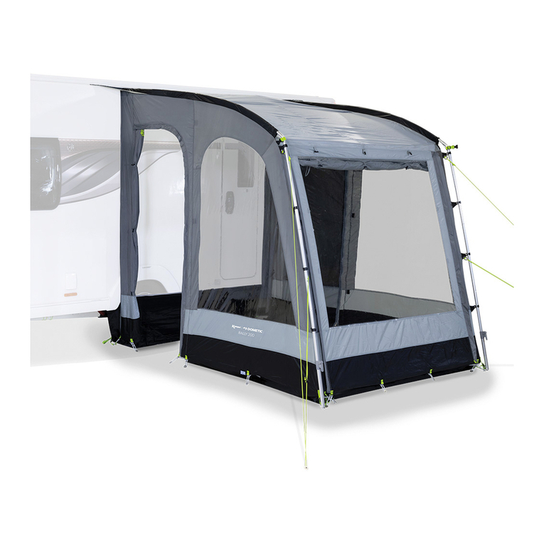 Kampa Rally 260 Instructions & care manual