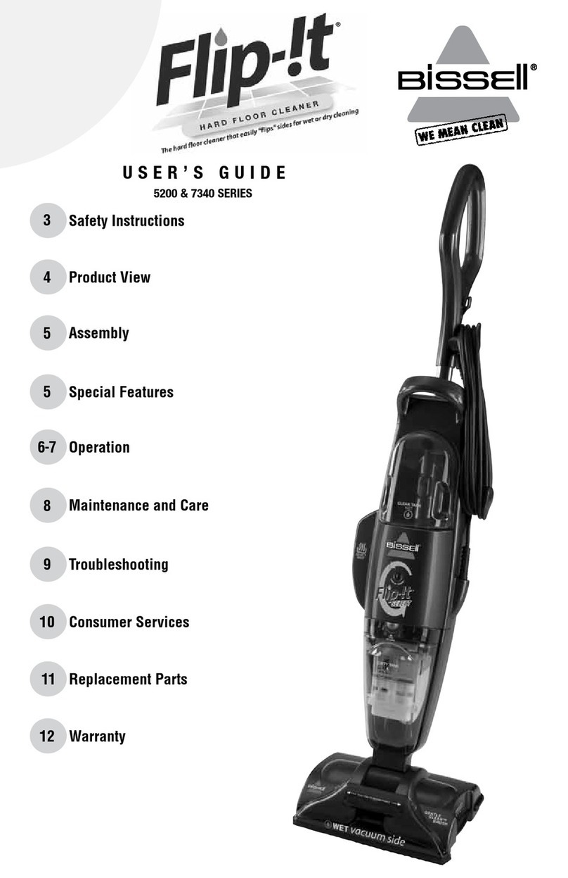 Bissell 5200 Series user guide