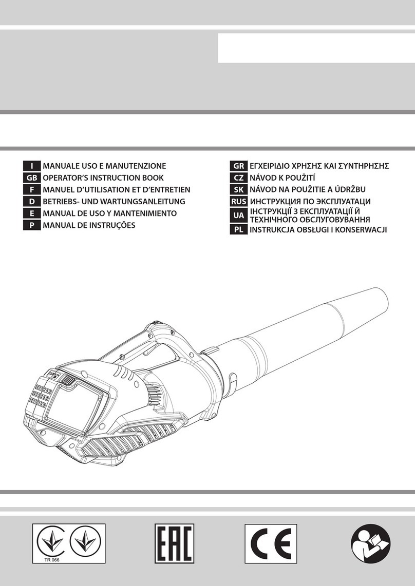 EMAK Oleo-Mac BVi 60 Operators instruction book