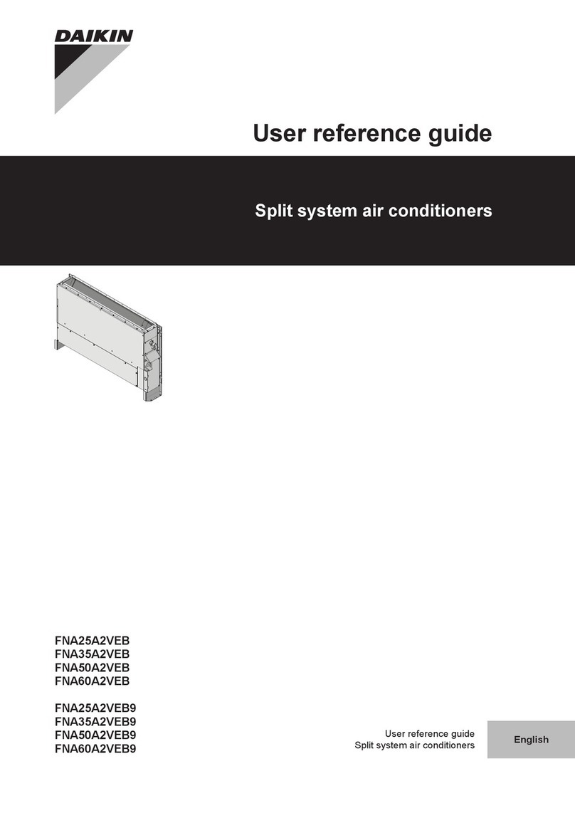 Daikin FNA25A2VEB9 Product information sheet