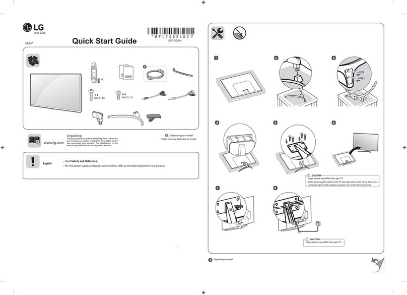 LG SK85 Series User manual