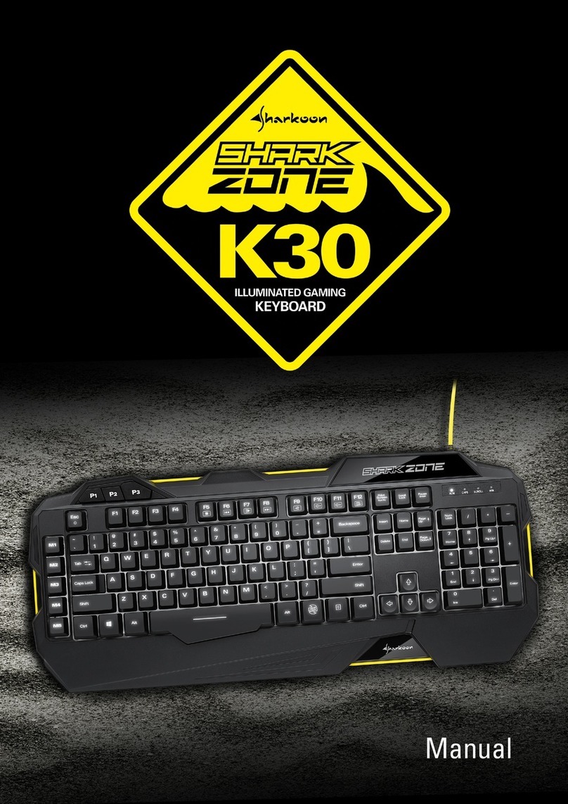 Sharkoon Shark Zone K30 manual