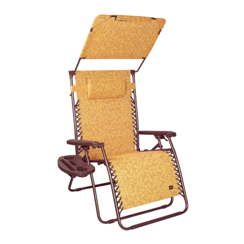 Bliss Hammocks GXW-457ALR Zero Gravity Chair instruction manual Bliss Hammocks GXW-457ALR Zero Gravity Chair instruction manual