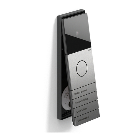 Gira System 106 User manual