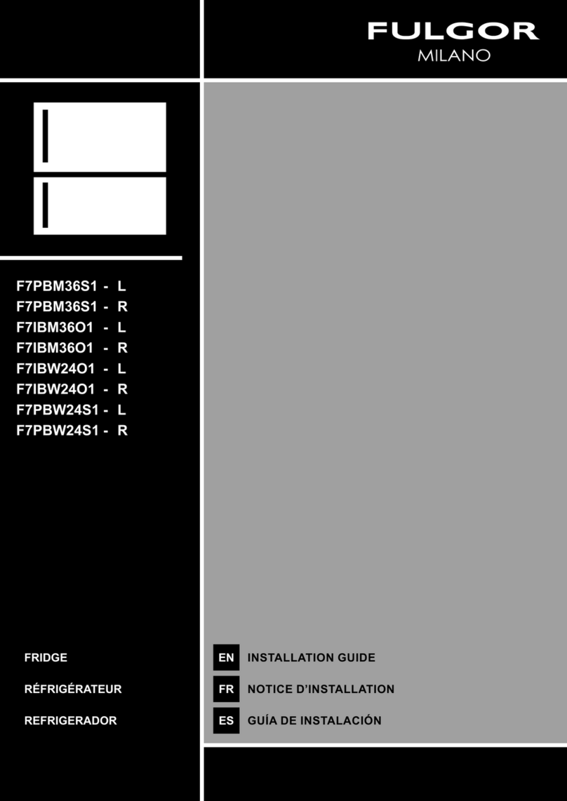 FULGOR F7PBM36S1-L User manual