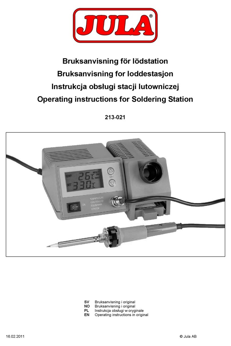 Jula 213-021 User manual