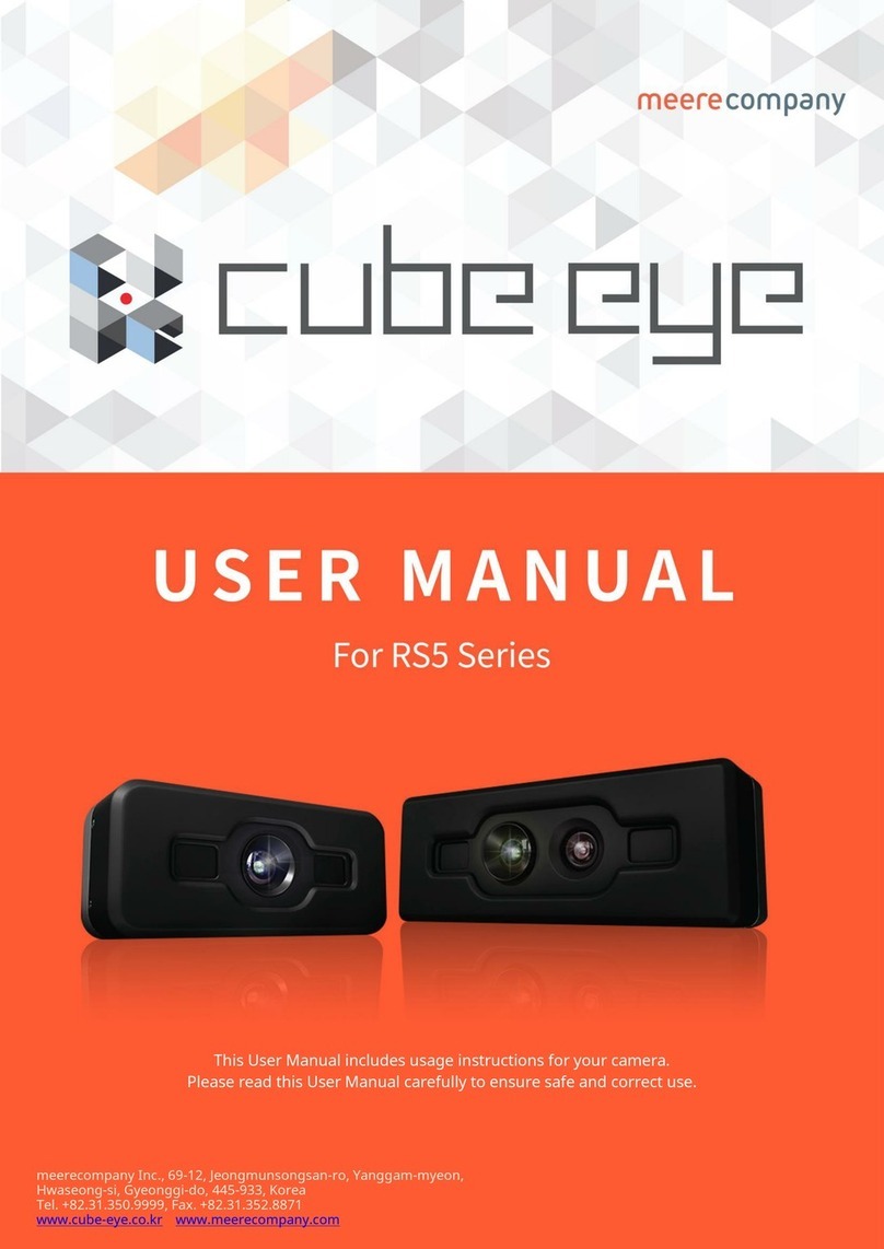 meerecompany Cube Eye RS5 Series User manual