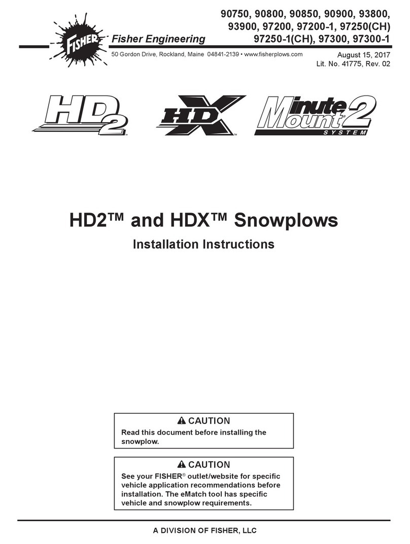Fisher Engineering HD2 installation instructions