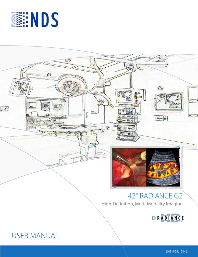 NDS RADIANCE G2 User manual