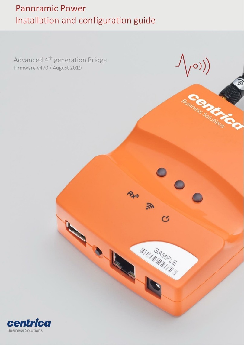 Centrica Panoramic Power Series Installation and configuration guide