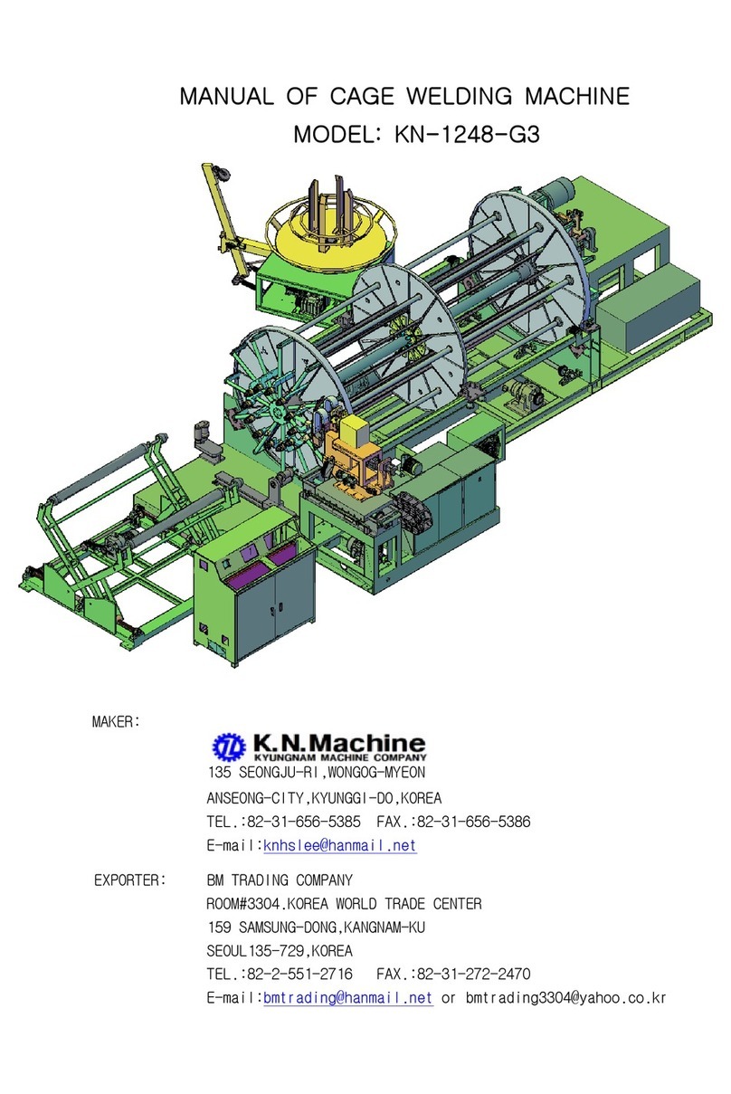 Kyungnam Machine Company KN-1248-G3 manual
