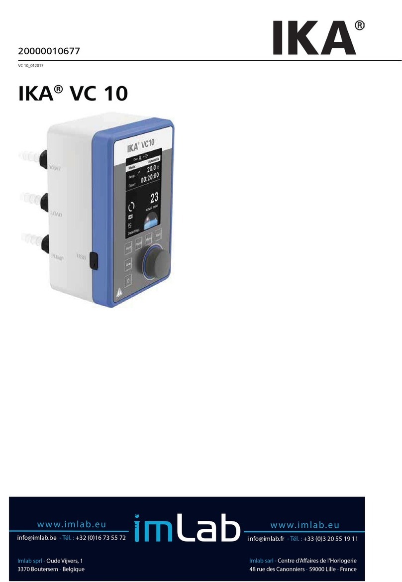 Imlab IKA VC 10 manual