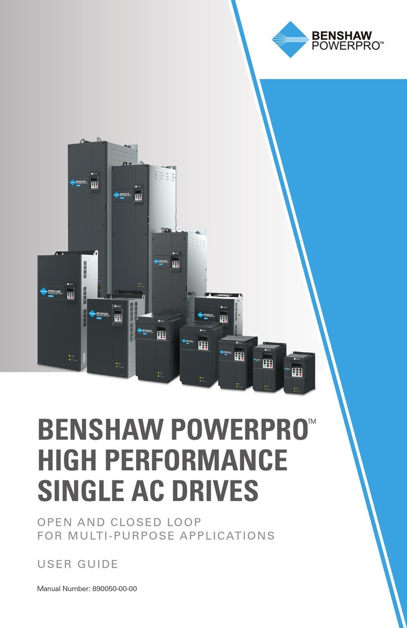 BENSHAW PowerPro Series user guide